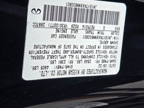 Used 2022 INFINITI Q60 3.0t Luxe w/ Essential Package RWD image 22
