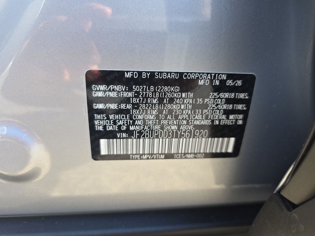 New 2026 Subaru Outback Limited AWD/4WD image 32