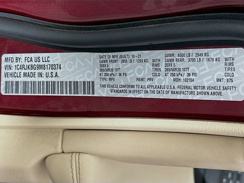Used 2021 Jeep Grand Cherokee L Limited w/ Trailer Tow Group (B) AWD/4WD image 12