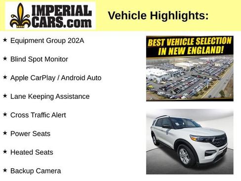 Used 2022 Ford Explorer XLT w/ Equipment Group 202A AWD/4WD image 3