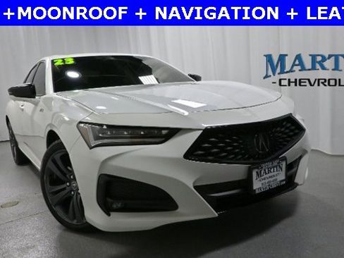 Used 2023 Acura TLX SH-AWD w/ A-SPEC Pkg image 1