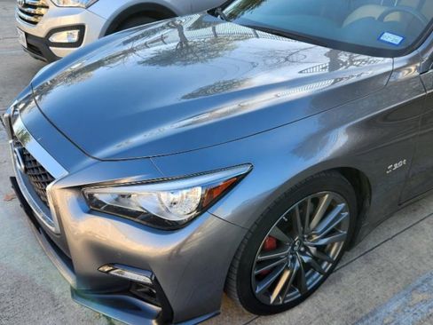 Used 2019 INFINITI Q50 Red Sport 400 image 2