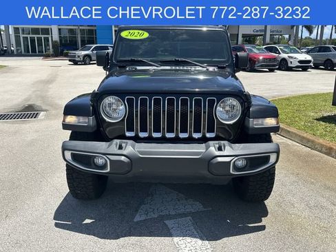 Used 2020 Jeep Wrangler Unlimited Sahara AWD/4WD image 3