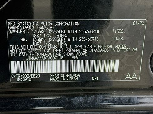 Used 2023 Toyota bZ4X XLE image 12