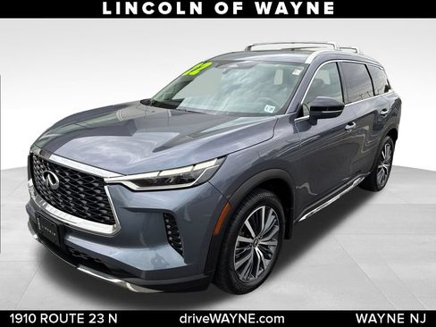 Used 2022 INFINITI QX60 Sensory w/ Cargo Package AWD/4WD image 1