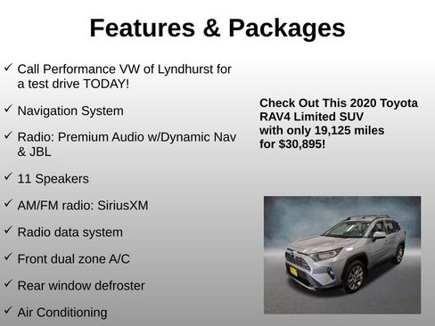 Used 2020 Toyota RAV4 Limited AWD/4WD image 4