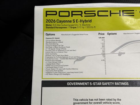 New 2026 Porsche Cayenne S AWD/4WD image 59