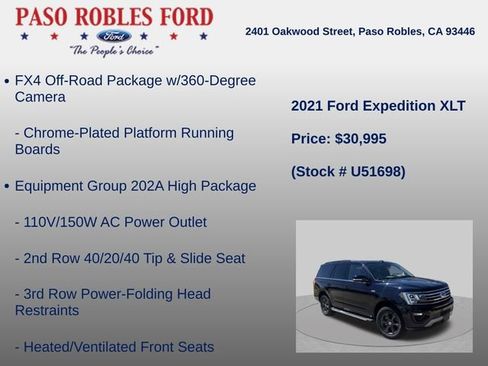 Used 2021 Ford Expedition XLT AWD/4WD image 6