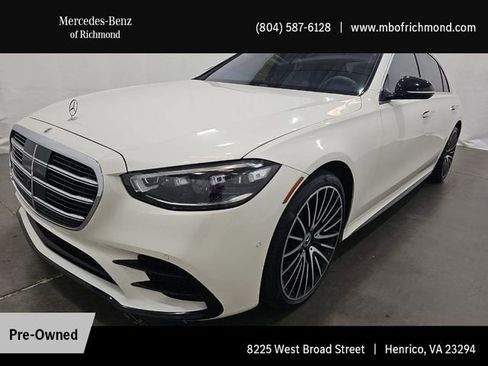 Used 2022 Mercedes-Benz S 580 4MATIC Sedan image 1