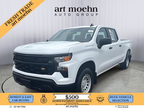 Used 2024 Chevrolet Silverado 1500 W/T w/ WT Fleet Convenience Package image 1