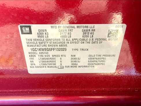 Used 2015 Chevrolet Silverado 2500 LTZ w/ LTZ Plus Package image 32