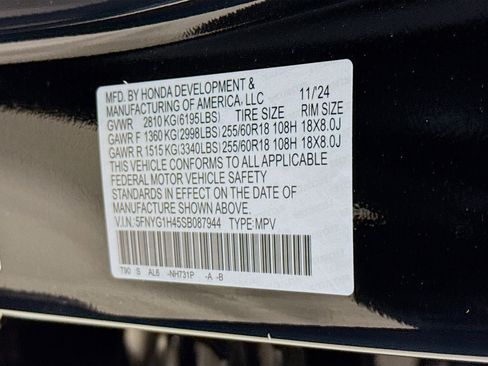 Certified 2025 Honda Pilot EX-L image 39