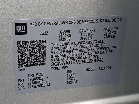 Used 2022 Chevrolet Equinox LT AWD/4WD image 28
