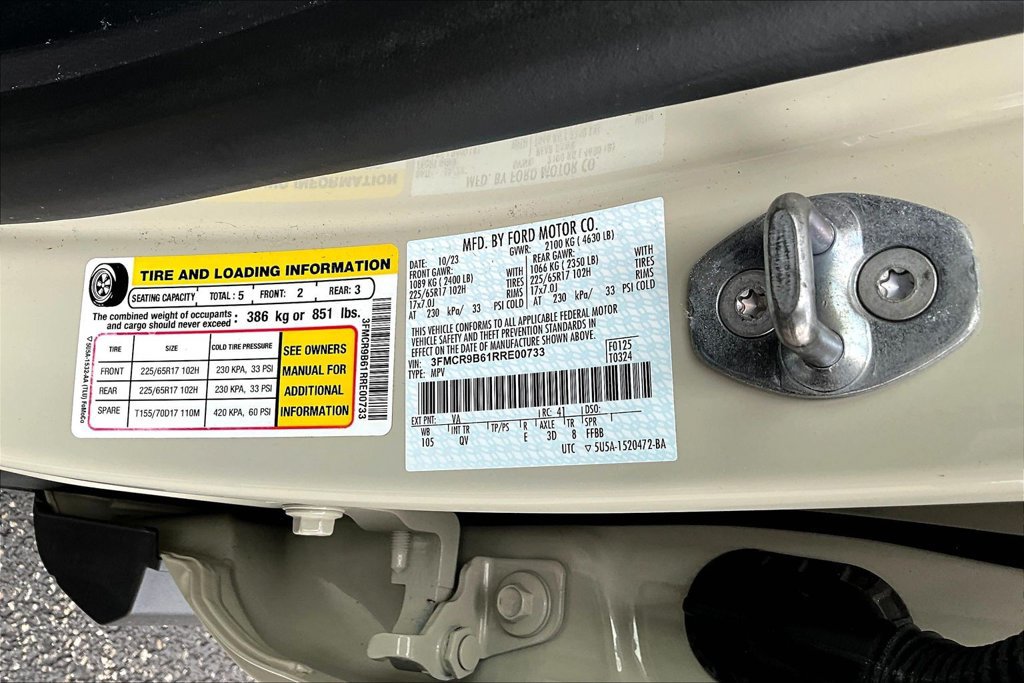 Certified 2024 Ford Bronco Sport Big Bend w/ Convenience Package AWD/4WD image 22