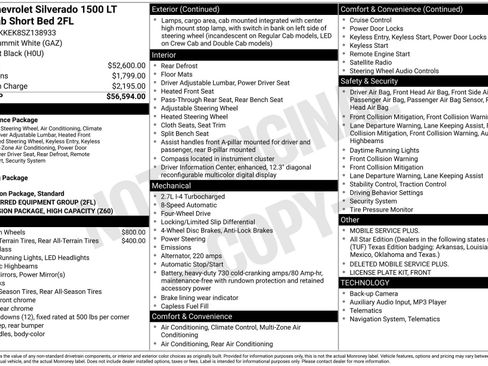 Used 2025 Chevrolet Silverado 1500 LT AWD/4WD image 3