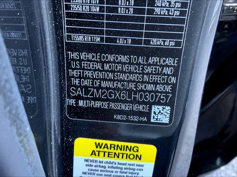 Used 2020 Land Rover Range Rover Evoque R-Dynamic HSE image 30