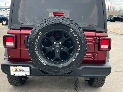 Certified 2021 Jeep Wrangler Unlimited Willys image 29