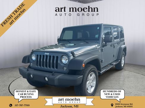 Used 2015 Jeep Wrangler Unlimited Sport w/ Quick Order Package 24S AWD/4WD image 1