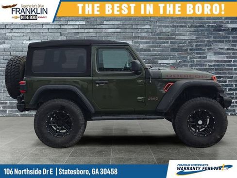 Used 2021 Jeep Wrangler Rubicon w/ LED Lighting Group AWD/4WD image 7