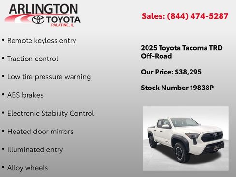 Used 2025 Toyota Tacoma TRD Off-Road image 4
