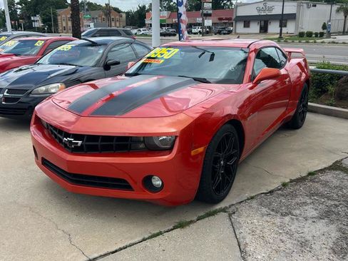 Used 2013 Chevrolet Camaro LT w/ Black Rally Stripe Package RWD image 3