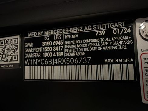 Certified 2024 Mercedes-Benz G 550 image 26