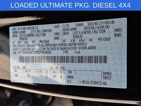 Used 2024 Ford F250 Lariat w/ Lariat Ultimate Package AWD/4WD image 27