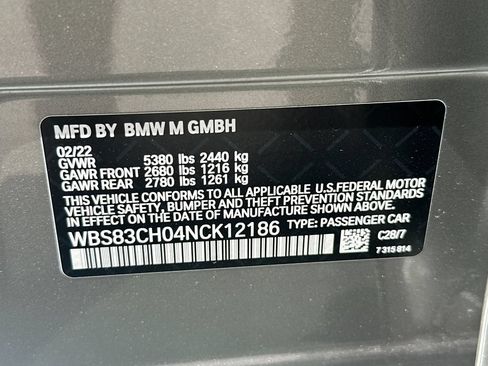 Used 2022 BMW M5 w/ Competition Package AWD/4WD image 30