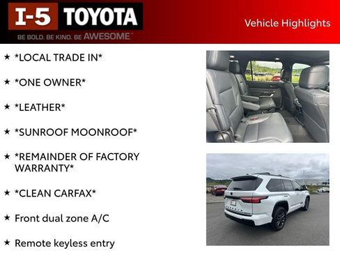 Used 2025 Toyota Sequoia Platinum AWD/4WD image 5