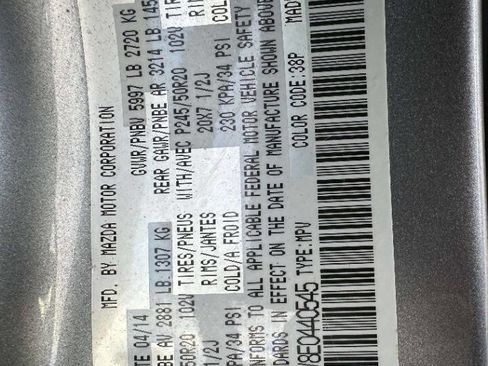 Used 2014 MAZDA CX-9 Grand Touring w/ GT Technology Package image 37