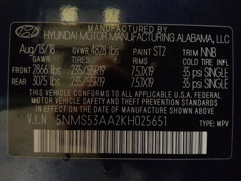 Used 2019 Hyundai Santa Fe Limited image 33