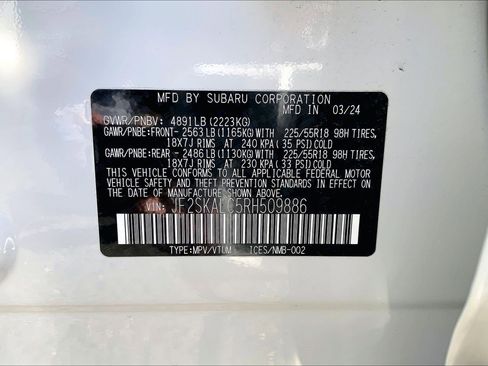 Certified 2024 Subaru Forester Limited image 30