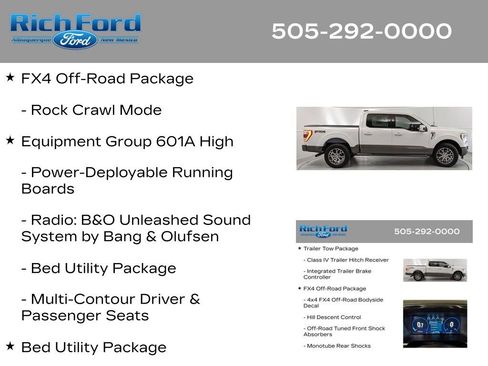 Certified 2023 Ford F150 King Ranch w/ Equipment Group 601A High AWD/4WD image 22