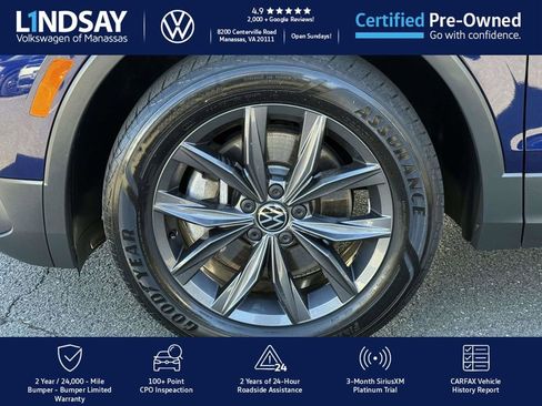 Certified 2022 Volkswagen Tiguan SE image 8