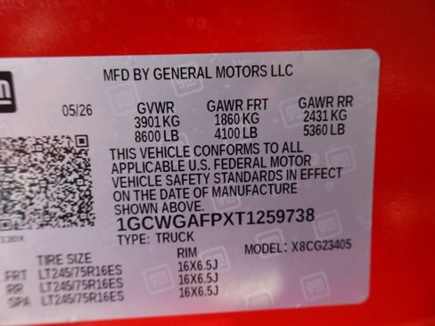 New 2026 Chevrolet Express 2500 w/ Driver Convenience Package RWD image 34