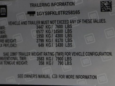Used 2026 Cadillac Escalade Sport w/ Touring Package AWD/4WD image 60