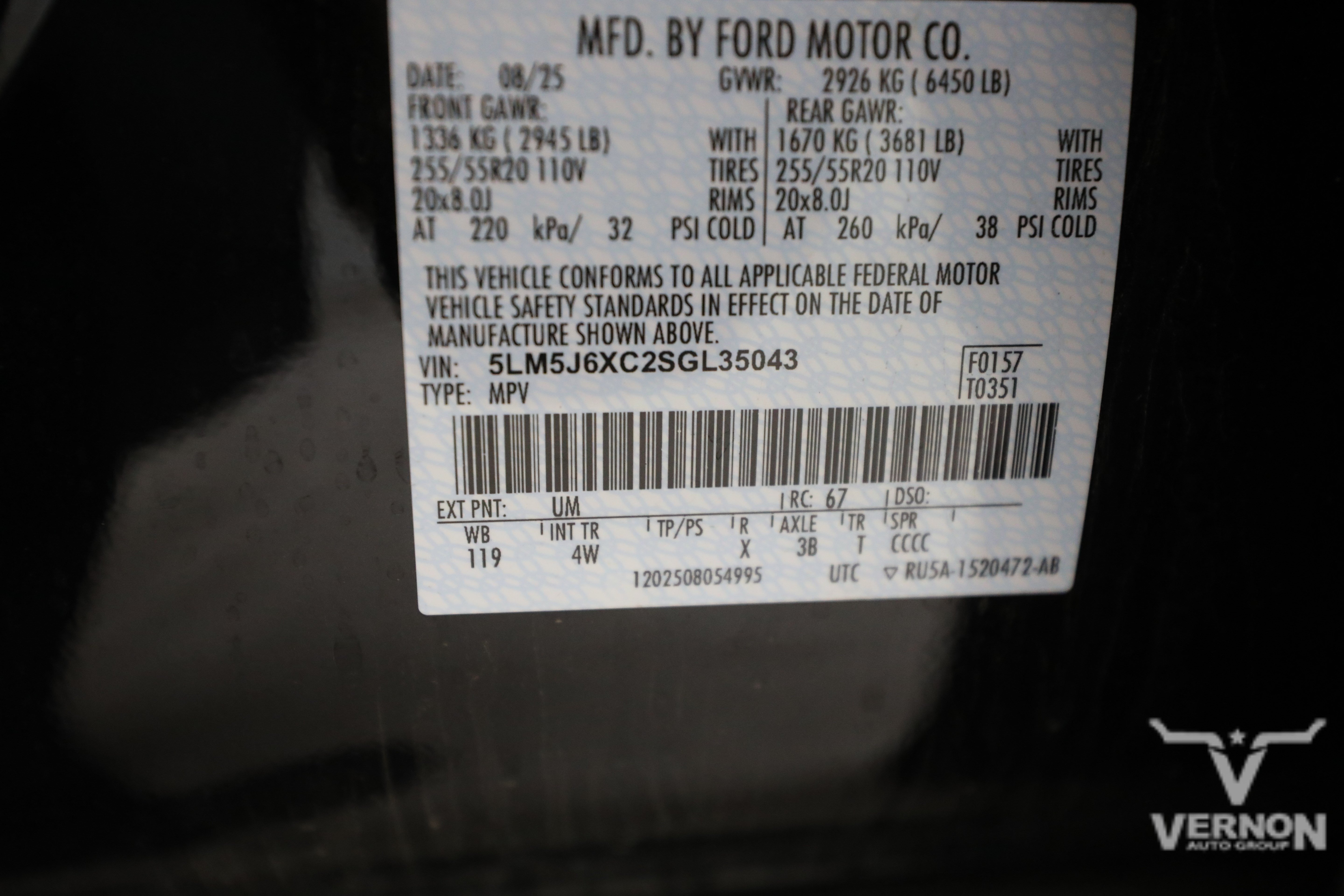 Used 2025 Lincoln Aviator AWD w/ Equipment Group 101A image 13
