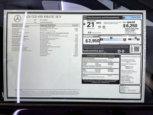 New 2026 Mercedes-Benz GLE 450 4MATIC image 18