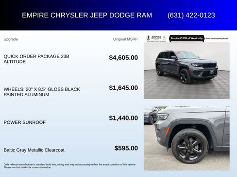 Used 2023 Jeep Grand Cherokee Altitude AWD/4WD image 6