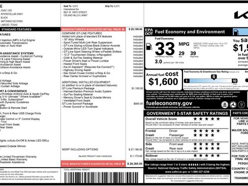 Used 2025 Kia K4 GT-Line w/ GT-Line Premium Package FWD image 53