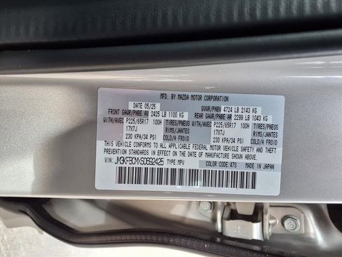 Certified 2025 MAZDA CX-5 AWD 2.5 S w/ Preferred Package image 13