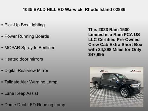 Certified 2023 RAM 1500 Limited image 34