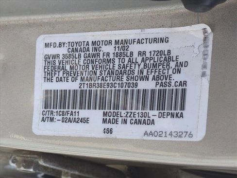 Used 2003 Toyota Corolla LE image 22