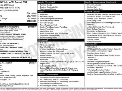 Used 2025 GMC Yukon XL Denali w/ Denali Reserve Package AWD/4WD image 31