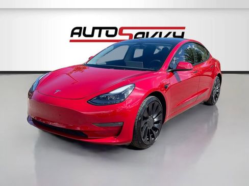 Used 2022 Tesla Model 3 Performance AWD/4WD image 3