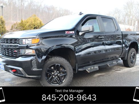 Used 2021 Chevrolet Silverado 1500 Custom Trail Boss w/ Midnight Edition image 1