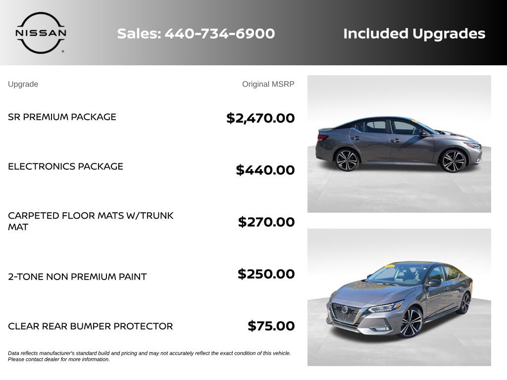 Certified 2023 Nissan Sentra SR w/ SR Premium Package FWD image 8