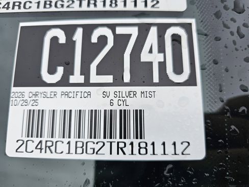 New 2026 Chrysler Pacifica Select image 11