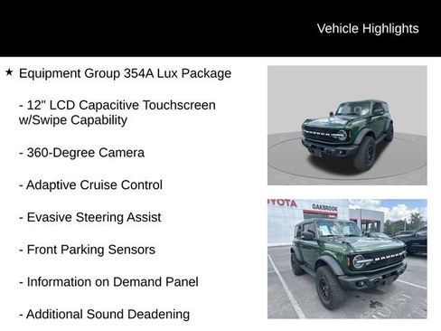 Used 2023 Ford Bronco Wildtrak AWD/4WD image 7