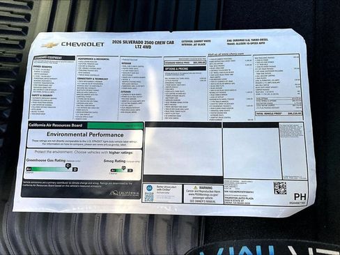 New 2026 Chevrolet Silverado 2500 LTZ w/ LTZ Plus Package AWD/4WD image 13